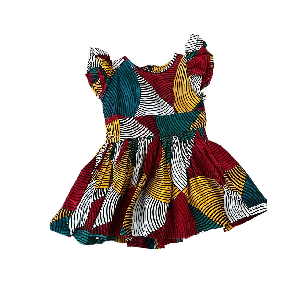 Sika X Anthropologie Toddler Dress 3T Geometric Print